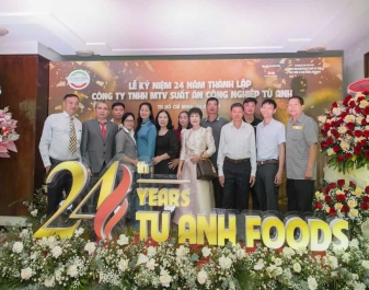 Lễ kỷ niệm 24 năm thành lập Công ty TNHH MTV Suất Ăn Công Nghiệp Tú Anh