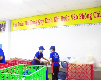 Hình ảnh bếp Tú Anh