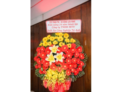 Lễ kỷ niệm 24 năm thành lập Công ty TNHH MTV Suất Ăn Công Nghiệp Tú Anh