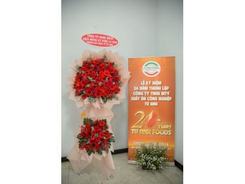 Decol Lễ Kỷ Niệm 24 năm Thành Lập công ty CÔNG TY TNHH MTV SUẤT ĂN CÔNG NGHIỆP TÚ ANH
