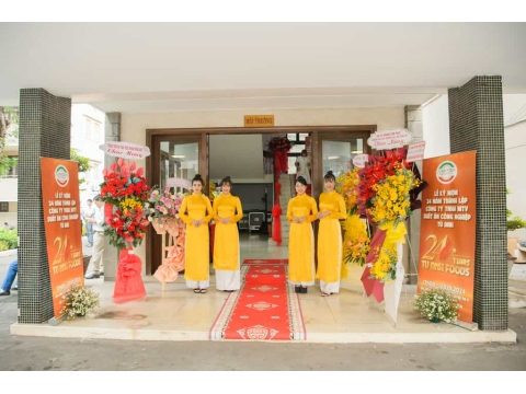 Lễ kỷ niệm 24 năm thành lập Công ty TNHH MTV Suất Ăn Công Nghiệp Tú Anh