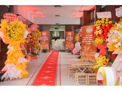 Decol Lễ Kỷ Niệm 24 năm Thành Lập công ty CÔNG TY TNHH MTV SUẤT ĂN CÔNG NGHIỆP TÚ ANH
