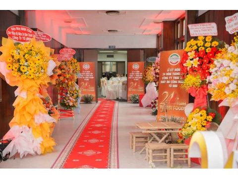 Lễ kỷ niệm 24 năm thành lập Công ty TNHH MTV Suất Ăn Công Nghiệp Tú Anh