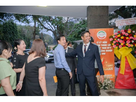 Lễ kỷ niệm 24 năm thành lập Công ty TNHH MTV Suất Ăn Công Nghiệp Tú Anh