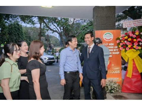 Lễ kỷ niệm 24 năm thành lập Công ty TNHH MTV Suất Ăn Công Nghiệp Tú Anh