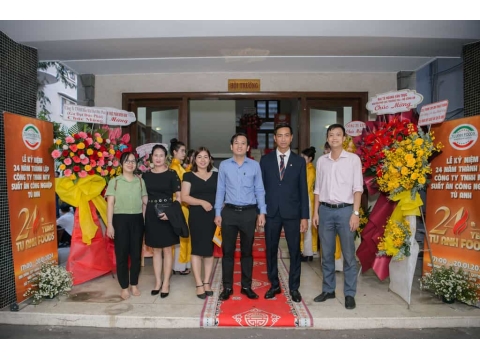 Lễ kỷ niệm 24 năm thành lập Công ty TNHH MTV Suất Ăn Công Nghiệp Tú Anh