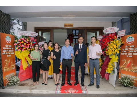 Lễ kỷ niệm 24 năm thành lập Công ty TNHH MTV Suất Ăn Công Nghiệp Tú Anh