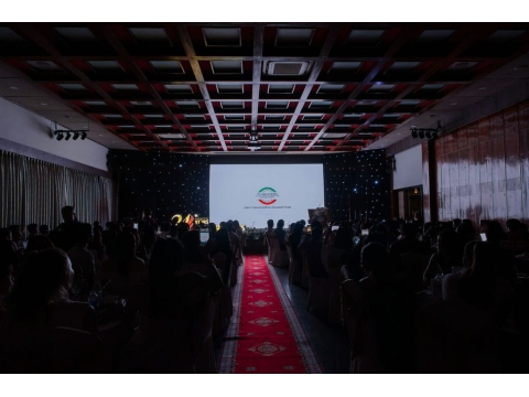 Hình ảnh và sảnh tiệc tại lễ kỷ niệm 24 năm thành lập công ty