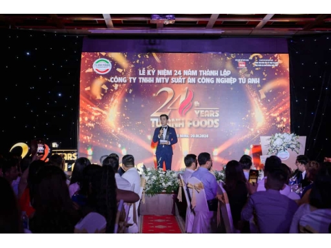 Lễ kỷ niệm 24 năm thành lập Công ty TNHH MTV Suất Ăn Công Nghiệp Tú Anh
