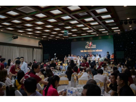 Lễ kỷ niệm 24 năm thành lập Công ty TNHH MTV Suất Ăn Công Nghiệp Tú Anh