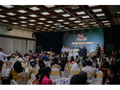 Lễ kỷ niệm 24 năm thành lập Công ty TNHH MTV Suất Ăn Công Nghiệp Tú Anh