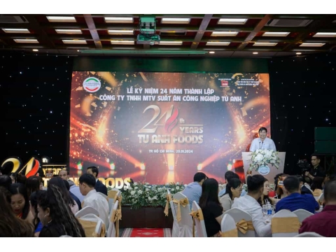 Lễ kỷ niệm 24 năm thành lập Công ty TNHH MTV Suất Ăn Công Nghiệp Tú Anh