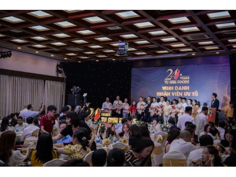 Lễ kỷ niệm 24 năm thành lập Công ty TNHH MTV Suất Ăn Công Nghiệp Tú Anh