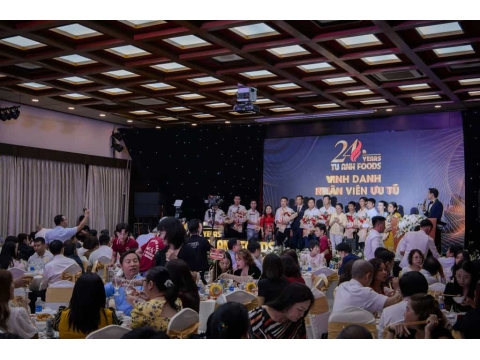 Lễ kỷ niệm 24 năm thành lập Công ty TNHH MTV Suất Ăn Công Nghiệp Tú Anh