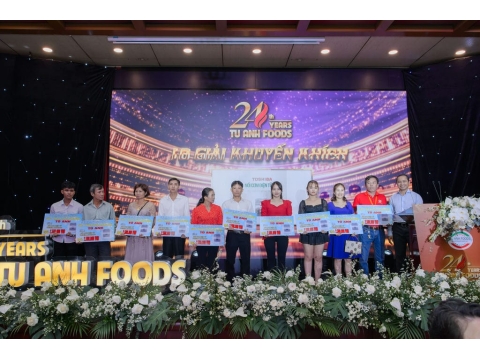 Hình ảnh và sảnh tiệc tại lễ kỷ niệm 24 năm thành lập công ty