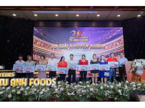 Lễ kỷ niệm 24 năm thành lập Công ty TNHH MTV Suất Ăn Công Nghiệp Tú Anh