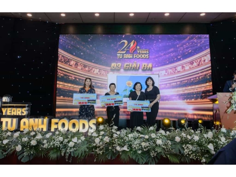 Lễ kỷ niệm 24 năm thành lập Công ty TNHH MTV Suất Ăn Công Nghiệp Tú Anh