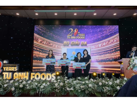 Lễ kỷ niệm 24 năm thành lập Công ty TNHH MTV Suất Ăn Công Nghiệp Tú Anh