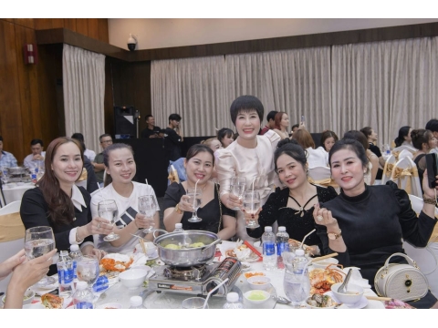 Hình ảnh và sảnh tiệc tại lễ kỷ niệm 24 năm thành lập công ty
