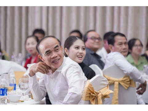 Hình ảnh và sảnh tiệc tại lễ kỷ niệm 24 năm thành lập công ty