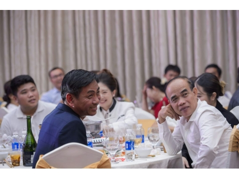 Hình ảnh và sảnh tiệc tại lễ kỷ niệm 24 năm thành lập công ty