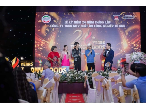 Lễ kỷ niệm 24 năm thành lập Công ty TNHH MTV Suất Ăn Công Nghiệp Tú Anh