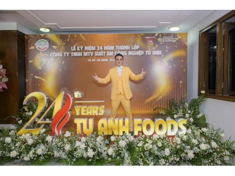 Lễ kỷ niệm 24 năm thành lập Công ty TNHH MTV Suất Ăn Công Nghiệp Tú Anh