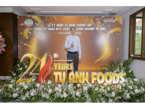 Lễ kỷ niệm 24 năm thành lập Công ty TNHH MTV Suất Ăn Công Nghiệp Tú Anh