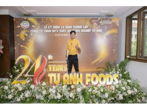 Lễ kỷ niệm 24 năm thành lập Công ty TNHH MTV Suất Ăn Công Nghiệp Tú Anh