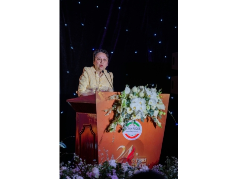 Hình ảnh và sảnh tiệc tại lễ kỷ niệm 24 năm thành lập công ty