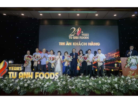 Lễ kỷ niệm 24 năm thành lập Công ty TNHH MTV Suất Ăn Công Nghiệp Tú Anh