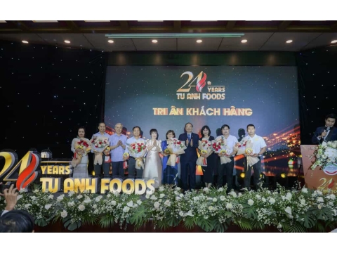 Lễ kỷ niệm 24 năm thành lập Công ty TNHH MTV Suất Ăn Công Nghiệp Tú Anh