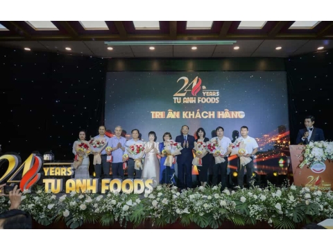 Lễ kỷ niệm 24 năm thành lập Công ty TNHH MTV Suất Ăn Công Nghiệp Tú Anh