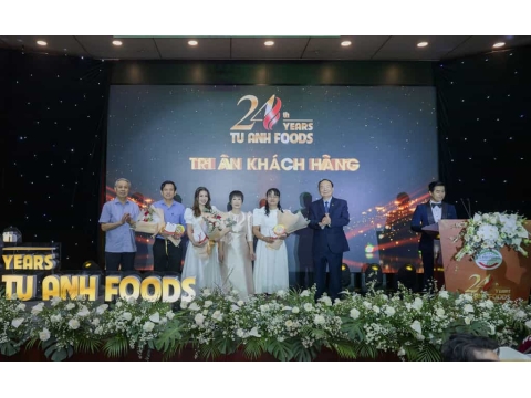 Lễ kỷ niệm 24 năm thành lập Công ty TNHH MTV Suất Ăn Công Nghiệp Tú Anh