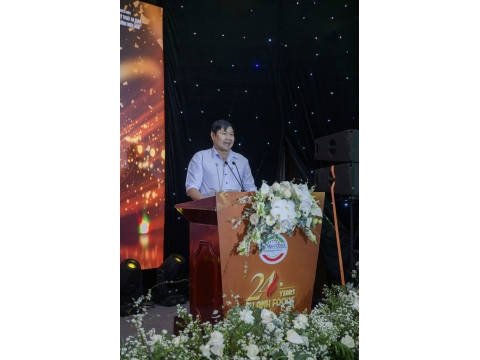 Hình ảnh và sảnh tiệc tại lễ kỷ niệm 24 năm thành lập công ty