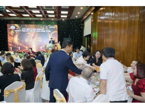 Lễ kỷ niệm 24 năm thành lập Công ty TNHH MTV Suất Ăn Công Nghiệp Tú Anh